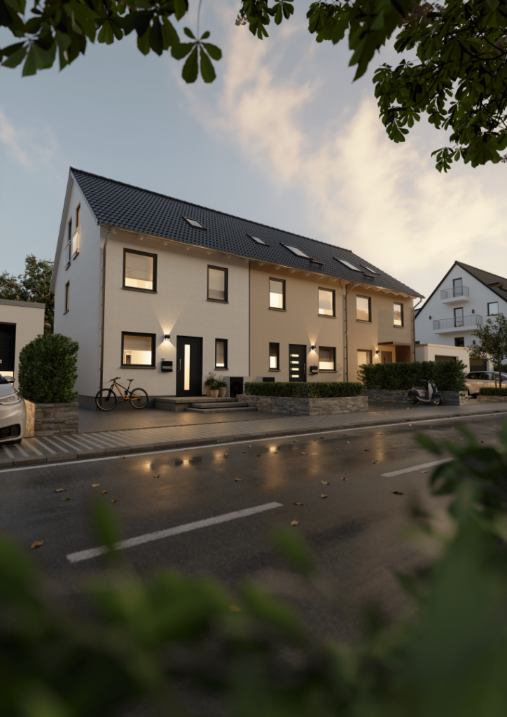 Reihenendhaus links