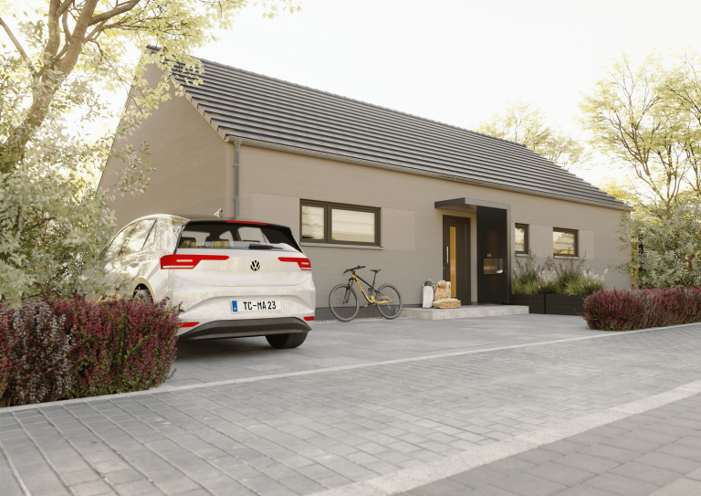 Hausansicht Mettmann Siedlung Kaldenberg
