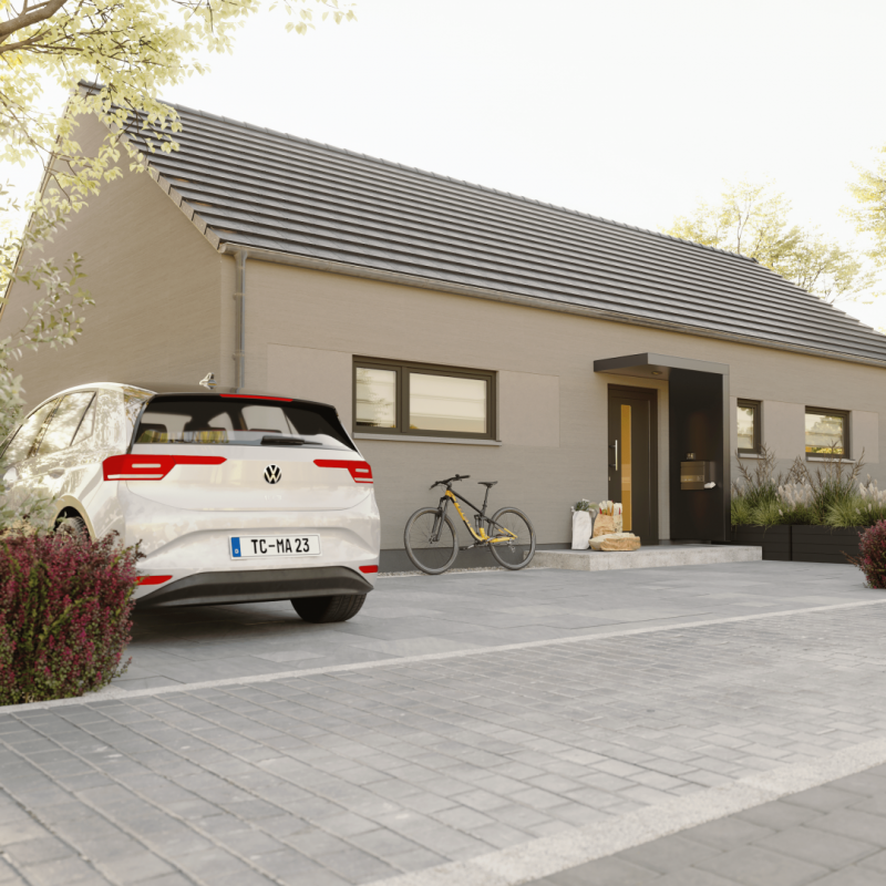 Hausansicht Mettmann Siedlung Kaldenberg
