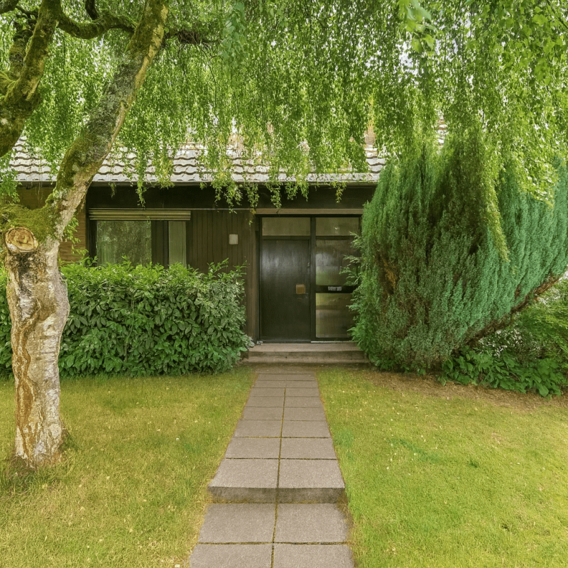 Frontansicht Doppelhaushälfte in Metzkausen