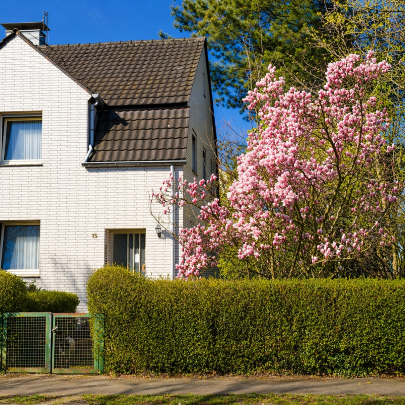 Vorderansicht Haus