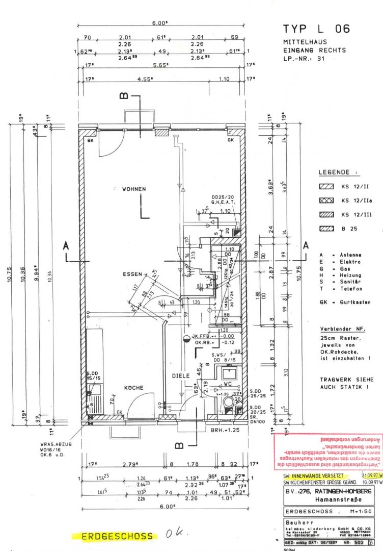 Grundriss Erdgeschoss