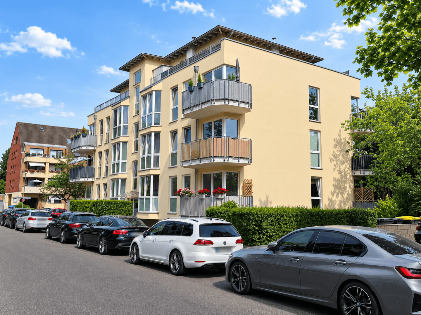 Vorderansicht Haus