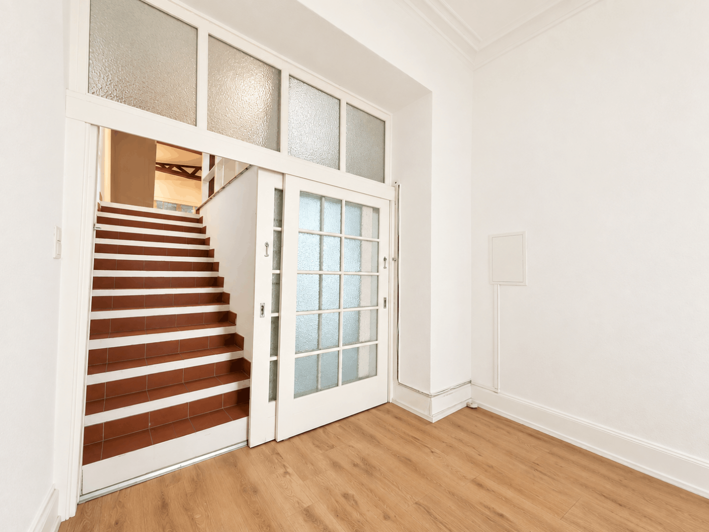 Zugang zum Loft und Bad